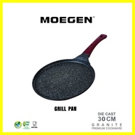 MOEGEN Germany Grill Pan 30cm Granite Series Anti Lengket Original