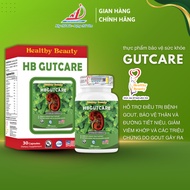 HB GUTCARE Healthy Beauty Gout Pills Help Reduce Pain Symptoms Due to Gout, Diuretic, Eliminate Uric