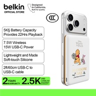 [3C logo] Belkin BPD010QCWP-DY Disney Winnie the Pooh Slim Magnetic PowerBank 5K