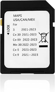 Latest Version Navigation SD Card Fits for 2021-2023 3 / CX5 / CX9 / CX30, 2022-2023 MX30 / CX50 Car