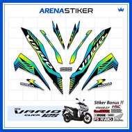 VR802c Striping Sticker Vario 125 2023 2024 Honda Click 125 New Graphic Variation Sticker
