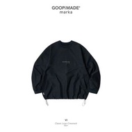 GOOPIMADE X MARKA  VI / Classic Logo Crewneck - Navy Size 3