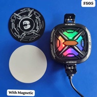 CX07 Mobile Phone 2in1 Magnetic ➕Clip Semiconductor Cooling Fan Radiator