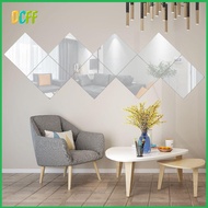 DCFF Home Decor Bathroom Bedroom Wall Tile Stickers DIY Decals Mirrors for Wall Mirror Stickers