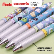 Bộ 6 Bút Mực GEL Pentel ENERGEL Kawaii Pixel Art II - BLN75KW6-6S Nét 0.5mm | Gia Nguyễn - Pentel