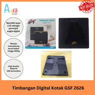 AUFA SURABAYA Timbangan Digital Kotak GSF 2626 / timbangan Berat Badan
