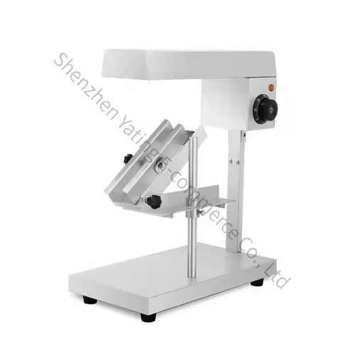 Commercial Electric Cheese Melting Machine Desktop Wheel Cheese Machine Western Restaurant Semi-roun