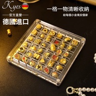 [Taiwan Shipment] Acrylic Small Golden Bean Storage Box Acrylic Storage Box Real Gold Bead Storage P