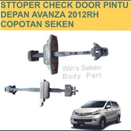 STTOPER CHECK DOOR PINTU DEPAN AVANZA 2012 RH COPOTAN SEKEN