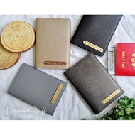 Sarung Pasport Bernama Basic Passport Cover Passport Holder Free Name