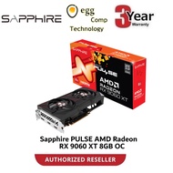 SAPPHIRE RADEON RX 9060XT PULSE 8GB, GDDR6 RX9060XT
