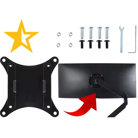 VESA Mount Adapter for XIAOMI Mi G27Q X27G9 G Pro 27i G34WQ G34WQi Monitor Bracket Mounts to Stand /