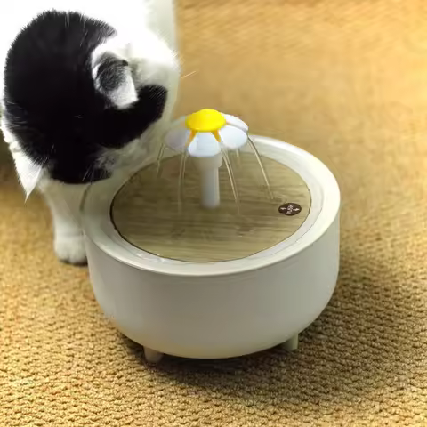 1200ml Automatic Cat Water Fountain Filter USB Pet Drinking Dispenser Drinker Cat Water Fountain Aut