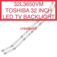 32L3650VM TOSHIBA 32 INCH LED TV BACKLIGHT 32”
