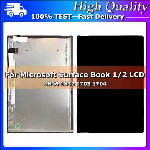 Original 13.5" For Microsoft Surface Book 1 Book2 LCD 1806 1832 1703 1704 Display Touch Screen Digit