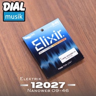 Elixir 12027 - Nanoweb 09-46 Electric Guitar Strings - Original USA