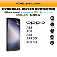 Rock Space Hydrogel Screen Protector for Oppo A18/A38/A58/A79 5G/A98 5G - X.One/Hardwear/Moss