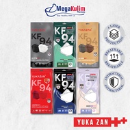 Yuka Zan KF94 Protective Face Mask Antibacterial (10's / 50's)