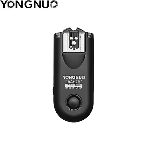 YONGNUO RF-603RX/N RF-603 RF603N II RF 603 2.4GHz Wireless Radio Flash Studio Flash Trigger for NIKO