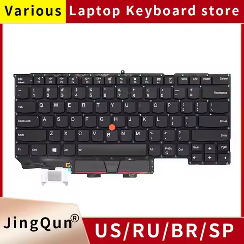 Brand New For Lenovo ThinkPad X1 Carbon Gen5 Gen6 5th Gen 5 6 2017 2018 Laptop Keyboard With Backlig