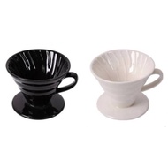 V60 01 Ceramic Size 1-2 Cup Ceramic Dripper V60 Ceramic