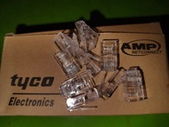 AMP หัวแลน TYCO CAT5E RJ45 ราคา 5 บาท