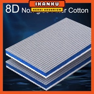 8D / 5D / 3D Fish Tank Filter Cotton, Glue-free, High-density Aquarium Filter Sponge 9D过滤棉