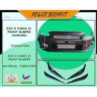 ✨ Mitsubishi Lancer / Proton Inspira Evo X Varis V1 Front Bumper Cannard (Suitable for Evo X Varis V