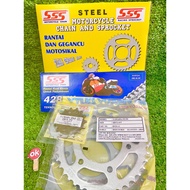 YAMAHA FZ150/Y15  SSS RANTAI HEAVY DUTY(SET) (15/40~~15/41)(15/43)