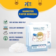 Jonsanty Small Pet Cotton Paper Litter – Hamster Paper Bedding, Water-Absorbing & Deodorizing