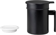 Takagi Metal Fluorine Coated Activated Carbon Oil Filtration Pot W 0.5 qt (0.5 L) KWP-0.5