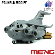 MENG MODEL Assembly Egg Aircraft U.S. C-17 Globemaster III Heavy Transport mPLANE-007
