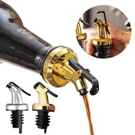 1/3 Pcs Oil Bottle Stopper Lock Plug Seal Leak-proof Food Grade Rubber Nozzle Sprayer Liquor Dispenser Wine Pourer Kitchen
