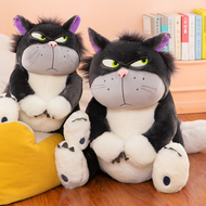 Huahua ตุ๊ตาแมวลูซิเฟอร์ใหม่ Lucifer Cat ของเล่นตุ๊กตา ตุ๊กตาลูซิเฟอร์ รูปการ์ตูนดิสนีย์ ตุ๊กตาผ้ากำ