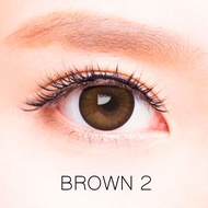 DUNA คอนแทคเลนส์สี BLACK/BROWN II/BROWN/GRAY รุ่น P COLORS S (กล่องละ 2 ชิ้น ) เบอร์ตา 0.00 to -9.00