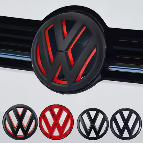 137mm 110mm Replacement Car logo For Volkswagen VW Golf6 MK6 GTI 2009 -2013 Front Grill Emblem Rear 