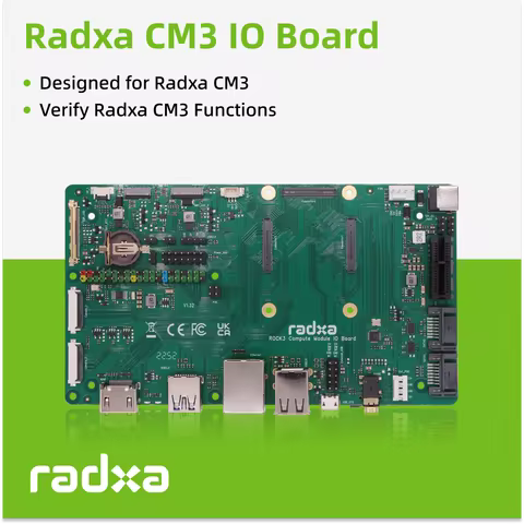Radxa CM3 IO Board, Verify Radxa CM3 Functions