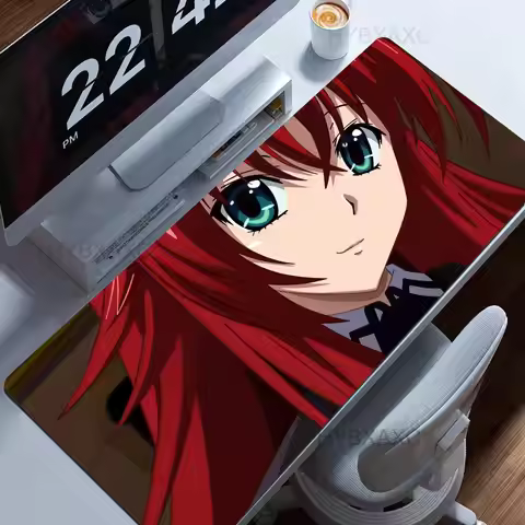 High School Dxd Mouse Pad Cute HD Desk Pad Extended Gaming Keyboard Mats Large 90x40cm XXL Gamer Mou