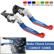 Motorcycle Adjustable Folding Brake Clutch Levers Handlebar Grips For BMW C400GT C400 GT C 400GT C40