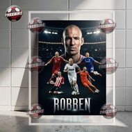 AJR ROBBEN POSTER FRAME WITH HIGH QUALITY CRYSTAL GLASS