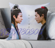 （xzx  31th）  (All inventory) Pillow cases! Chen Qingling, untamed founder Wang Yibo, small exhibition Fan Yi Pillow Case Home Costplay Gift (double-sided printing) 04