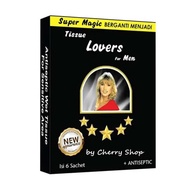 [1 PACK = 6 SACHET] [KEMENKES] Tisu Magic Man Original isi 6 Sachet Tissue Super Magic Power Tissu