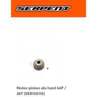 Serpent Motor Pinion Alu Hard 64P/28T (120115)