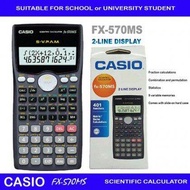 Scientific Calculator FX-570EX /Fx570Ms 401 Functions (Battery Included)