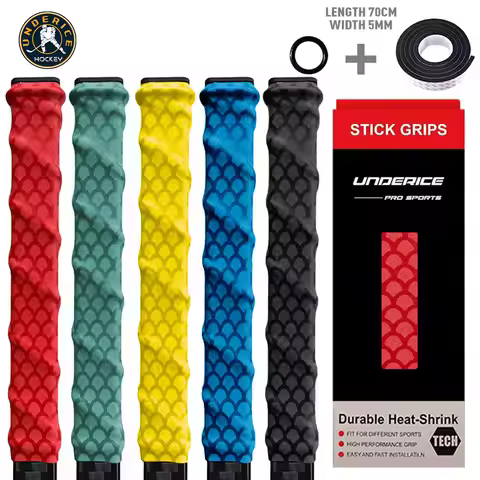 Ice Hockey Grip Tape Heat Shrinkable 5 Colour Ice Hockey Stick Grips Non-Slip Hockey Training Access