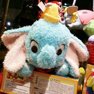 100% 原裝 日本 Disney 迪士尼 景品 Dumbo 小飛象 可愛 卷毛 趴款 大公仔 公仔 象公仔