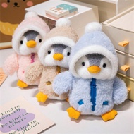 25CM/9.84IN Kawaii Penguin Plush Toy Soft Plush Stuffed Cartoon Penguin Toy Cute Dress Up Penguin Do