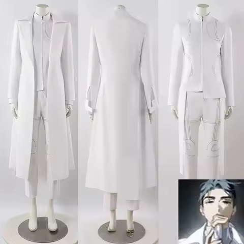Anime Alien Stage Ivan Cosplay Costume White Outfits Man Halloween Carnival Cosplay Ivan Customized