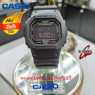 แท้100% รับประกัน 1 ปี Casio G-shock DW-5600BB-1DR นาฬิกาข้อมือชาย ของแท้%จัดส่งพร้อมกล่องคู่มือใบปร