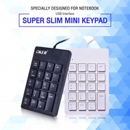 คีย์บอร์ดตัวเลข OKER SUPER SLIM MINI KEYPAD รุ่น SK-975 แป้นตัวเลข คีย์บอร์ดตัวเลข